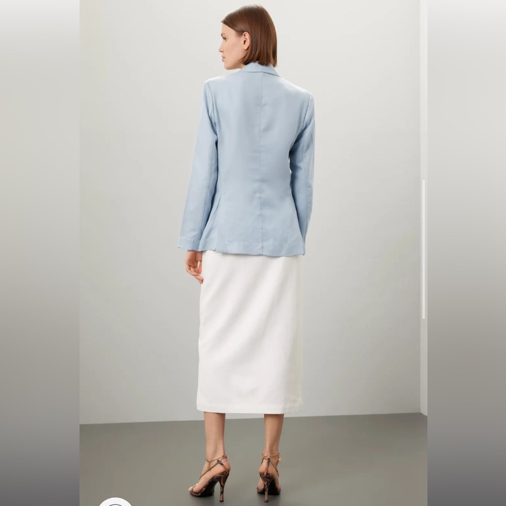 Rosetta Getty x RTR Blue Double Breasted Blazer - Picture 4 of 9